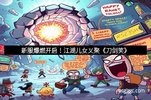 新服爆燃开启！江湖儿女义聚《刀剑笑》